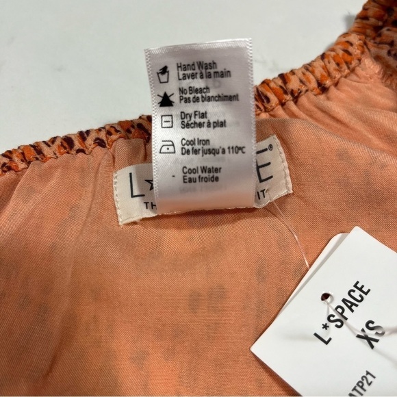 L*Space Nia Club Kids Asymmetrical Crop Top - Picture 10 of 12